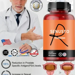 Maca Gummies (60 Gummies) Boost Stamina, Strength & Endurance