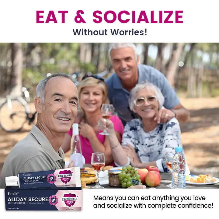 Timilk® AllDay Secure Denture Bond Timilk® AllDay Secure Denture Bond