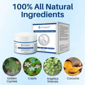 Cvreoz® Hemorrhoid & Fissure Cream Cvreoz® Hemorrhoid & Fissure Cream