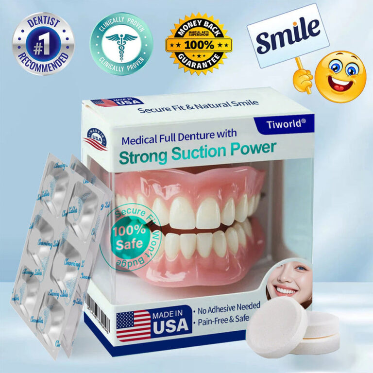 Tiworld® Medical Full Denture with Strong Suction Tiworld® Medical Full Denture with Strong Suction