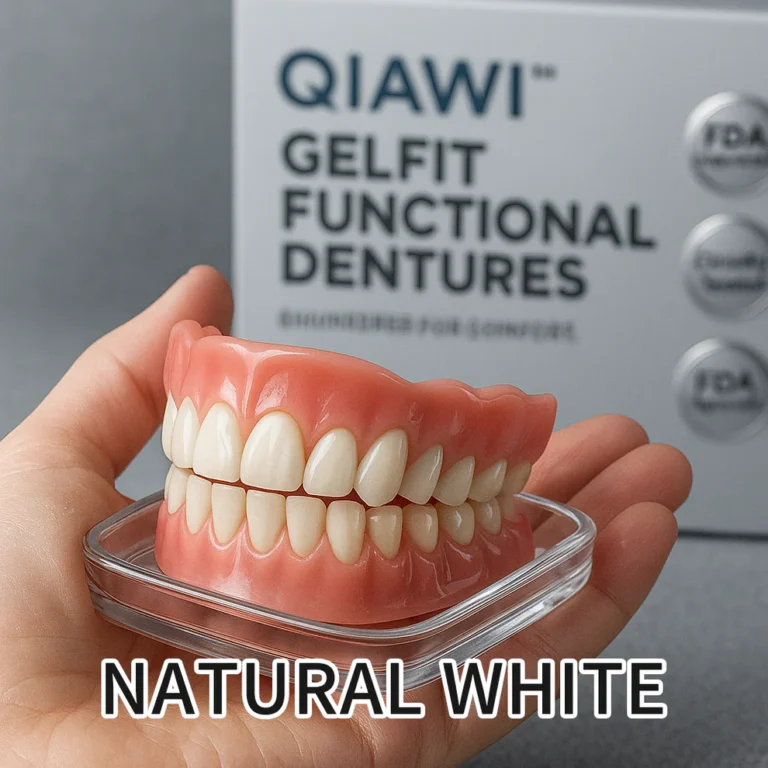 QIAWI™GelFit Functional Dentures – Made in the USA QIAWI™GelFit Functional Dentures – Made in the USA