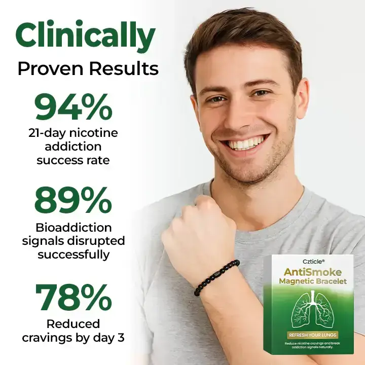 Czticle® AntiSmoke Magnetic Bracelet Czticle® AntiSmoke Magnetic Bracelet
