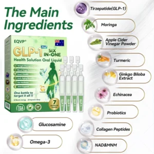 EQVP® GLP-1 Six-in-One Health Solution Oral Liquid EQVP® GLP-1 Six-in-One Health Solution Oral Liquid