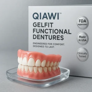 QIAWI™GelFit Functional Dentures – Made in the USA QIAWI™GelFit Functional Dentures – Made in the USA