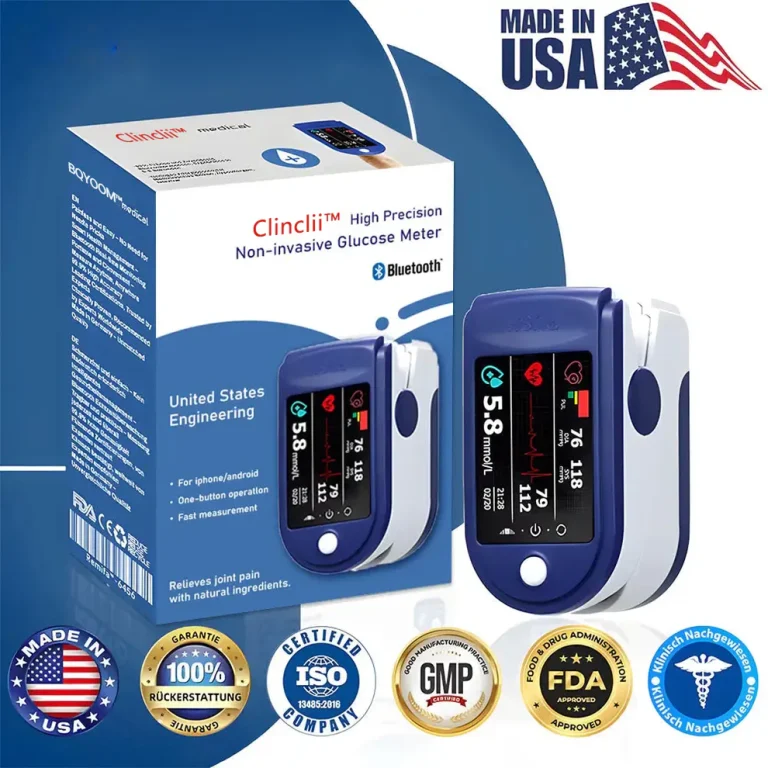 Clinclii™ High Precision Non-Invasive Blood Glucose Meter Clinclii™ High Precision Non-Invasive Blood Glucose Meter