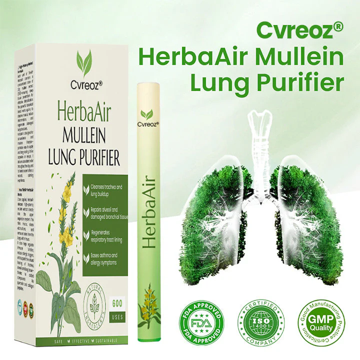 Cvreoz® HerbaAir Mullein Lung Purifier Cvreoz® HerbaAir Mullein Lung Purifier