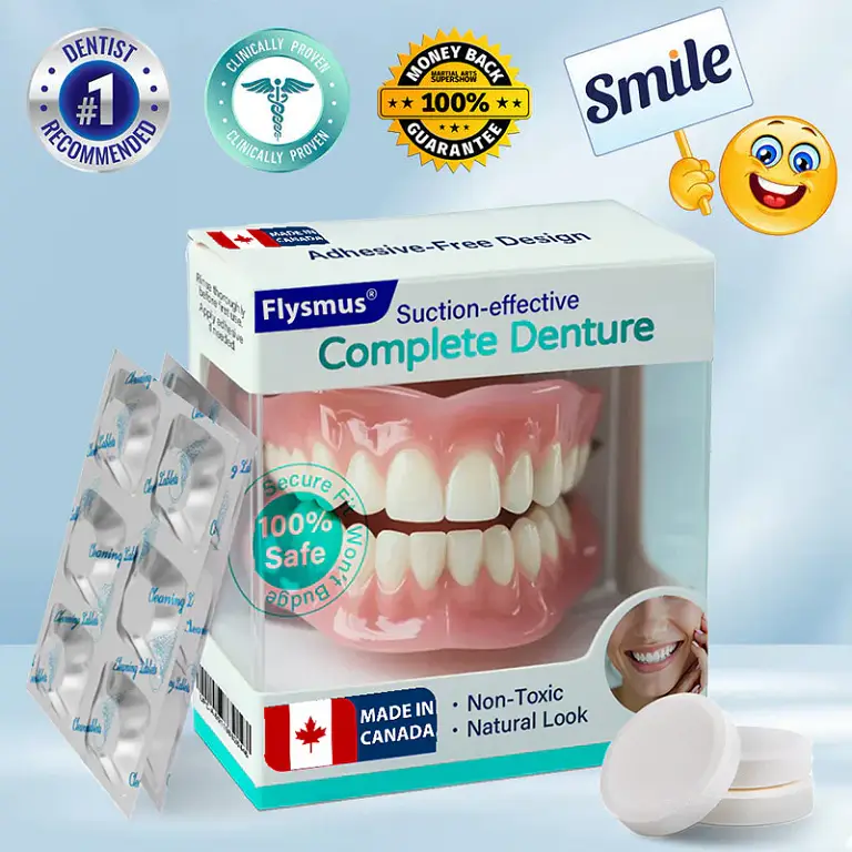 Flysmus® Suction-fit Complete Denture Flysmus® Suction-fit Complete Denture
