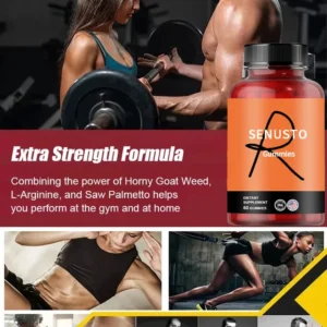 Maca Gummies (60 Gummies) Boost Stamina, Strength & Endurance