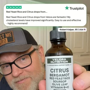 Velora Nutrition Red Yeast Rice Cholesterol Dropper Velora Nutrition Red Yeast Rice Cholesterol Dropper